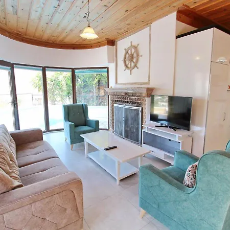 Villa Castle, Sea View, 3 Bedroom, Private Pool, Close To Beach Kaş